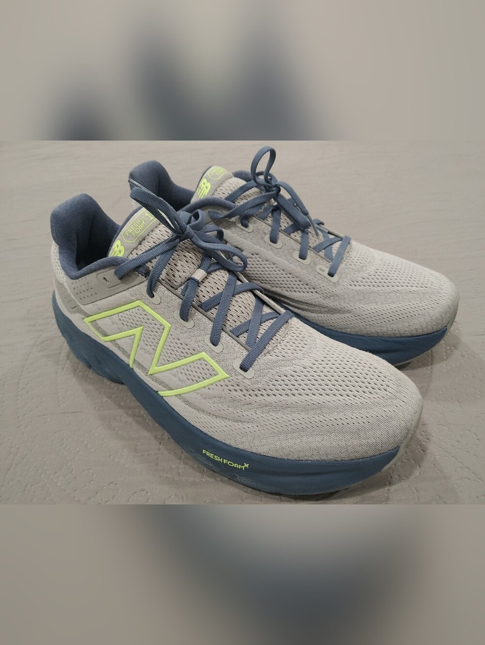 New Balance Fresh FoamX 1080 v13 Men’s Grey & Navy NEW